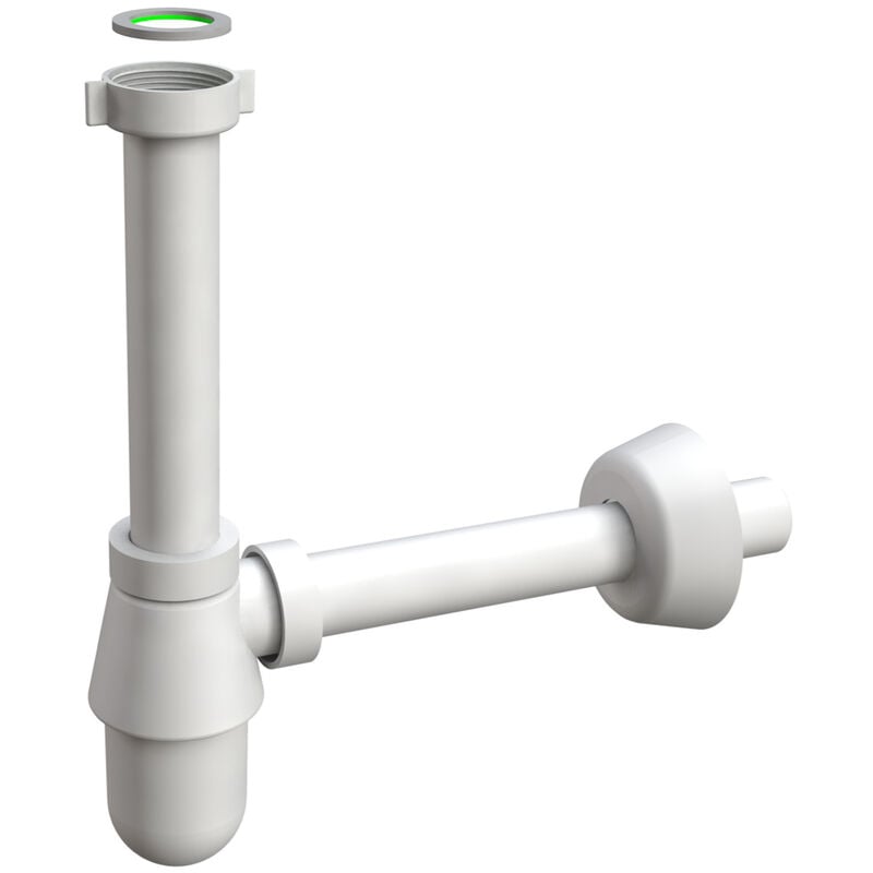 foto del prodotto sifone a bottiglia per lavabo 11 4 32x250 mm bonomini s.r.l.