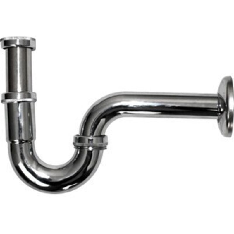 foto del prodotto sifone a s abs cromato d 1.1 4