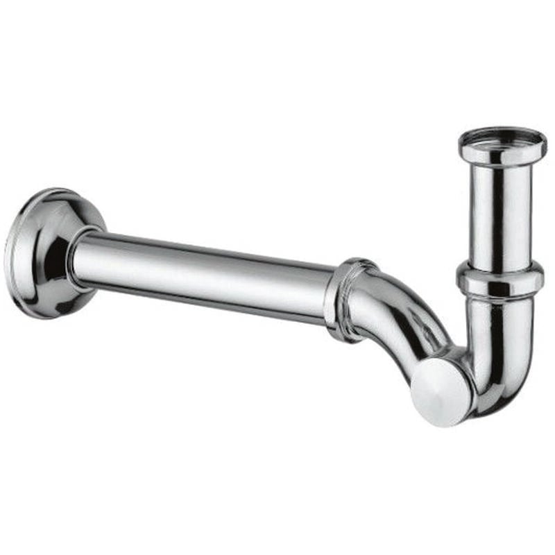 foto del prodotto sifone a s tappo laterale 11 4 canotto mm.32x200