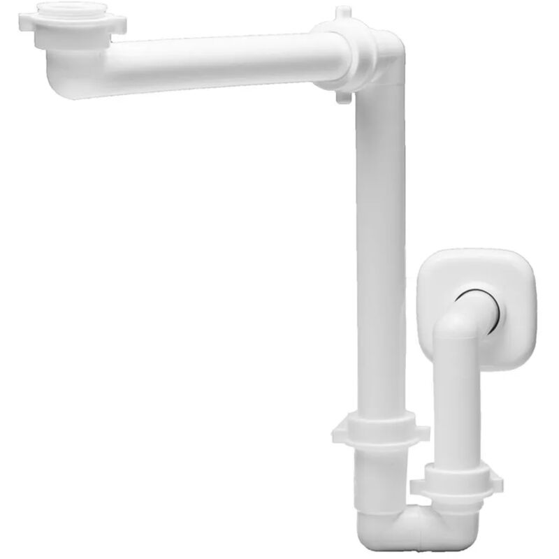foto del prodotto sifone lavabo salvaspazio attacco 1 1 1 4 scarico 32 40