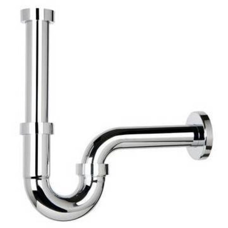 foto del prodotto sifone p in abs cromato 11 4 x d. 32 tea