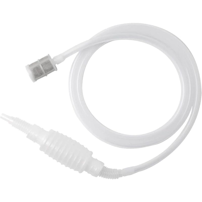 foto del prodotto sifone per infusione in silicone, lunghezza 2 metri, tubo flessibile per riempimento vino, filtro sifone