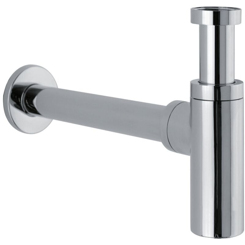 foto del prodotto sifone per lavabo tondo cromo mod. ares