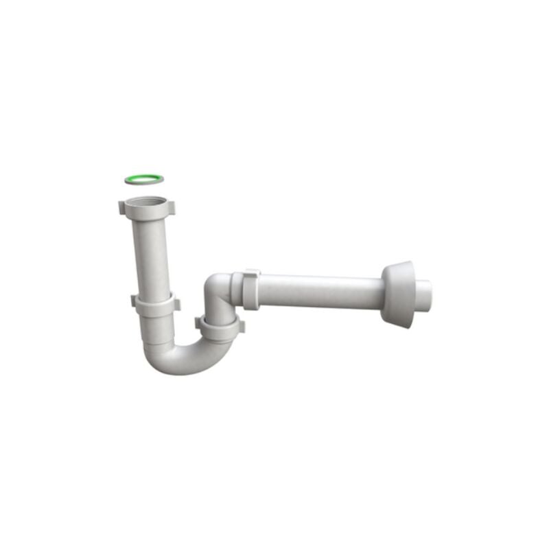 foto del prodotto sifone per lavello a tubo 6x4 cm