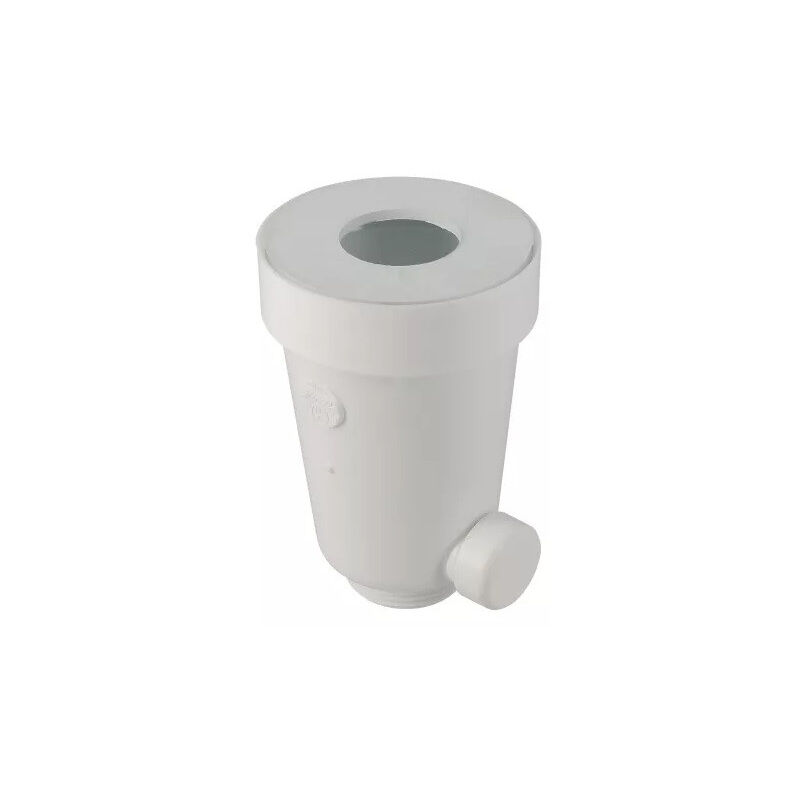 foto del prodotto sifone per orinatoio nicoll in pvc bianco con guarnizione d33 42mm