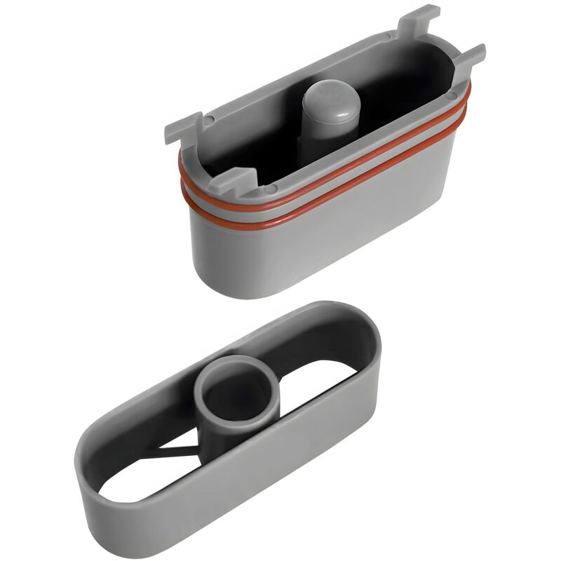 foto del prodotto sifone per scarico lineare rea neox slim pro grey