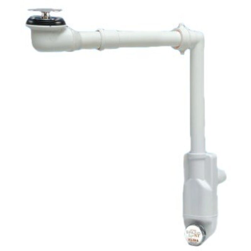 foto del prodotto sifone salvaspazio per lavabo piletta bassa 1 11 4 d. 32 40 mm