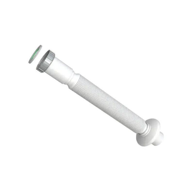 foto del prodotto sifone scarico in polipropilene pp flessibile ed estensibile per lavabo bidet e cucina 11 4 32 bonomini