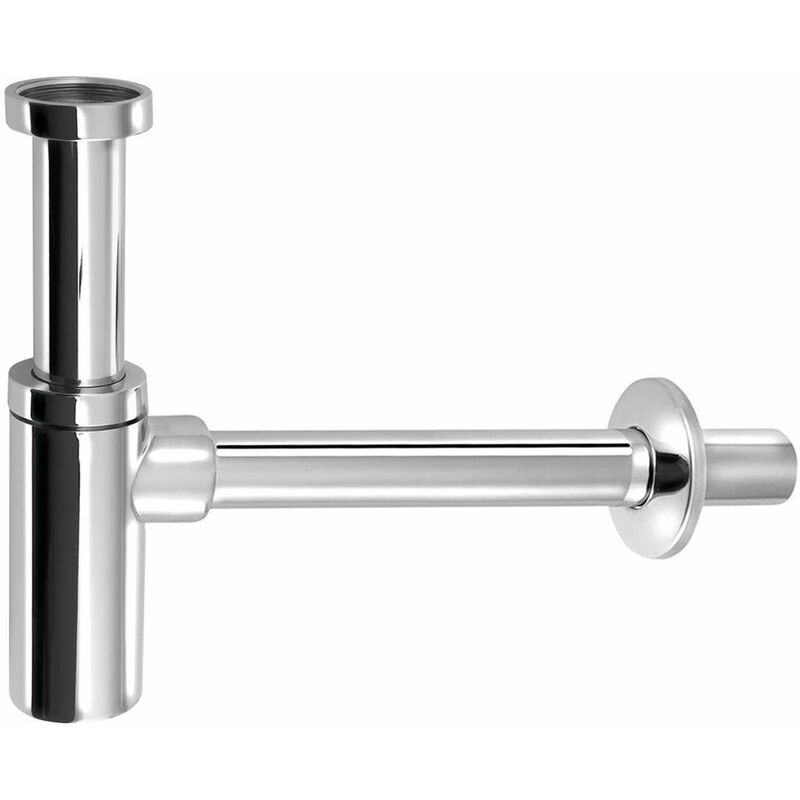 foto del prodotto sifoni sifone per lavabo 1 1 4, scarico 32 mm, cromo si511 sapho