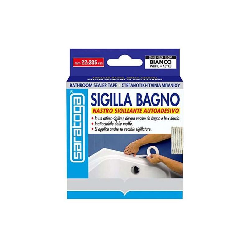 foto del prodotto sigilla bagno 335 x 2,2 cm saratoga