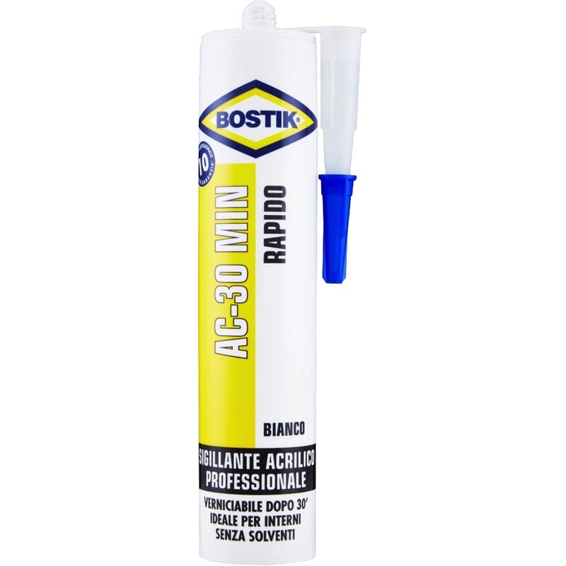 foto del prodotto sigillante acrilico 30 minuti 300ml. bostik