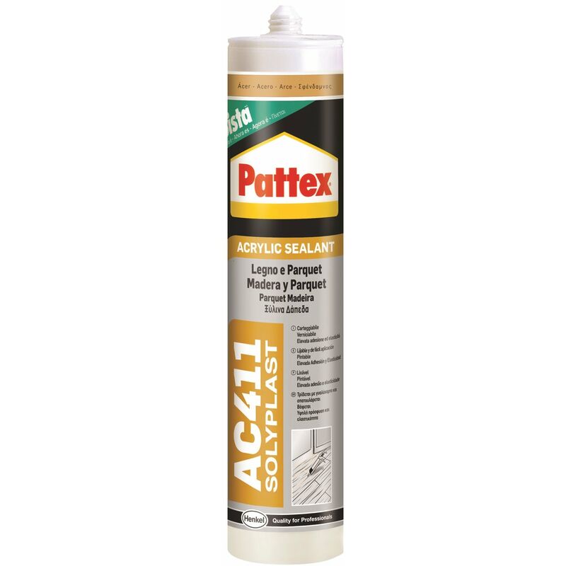 foto del prodotto sigillante acrilico per legni e parquet pattex khaki