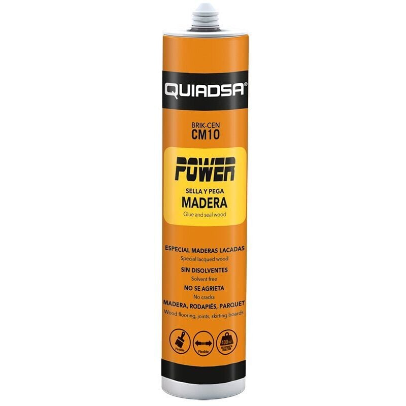 foto del prodotto sigillante/adesivo quiadsa cm-10 bianco 300 ml legno