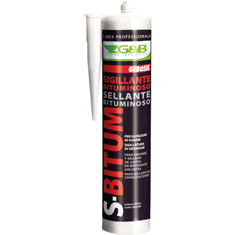 foto del prodotto sigillante bituminoso s bitum ml 310 colore nero