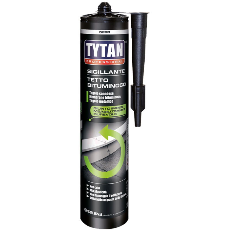 foto del prodotto sigillante bituminoso tetto 300 ml nero tytan