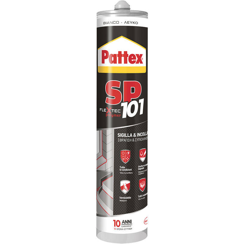 foto del prodotto sigillante neutro per multimateriali pattex sp101 grigio