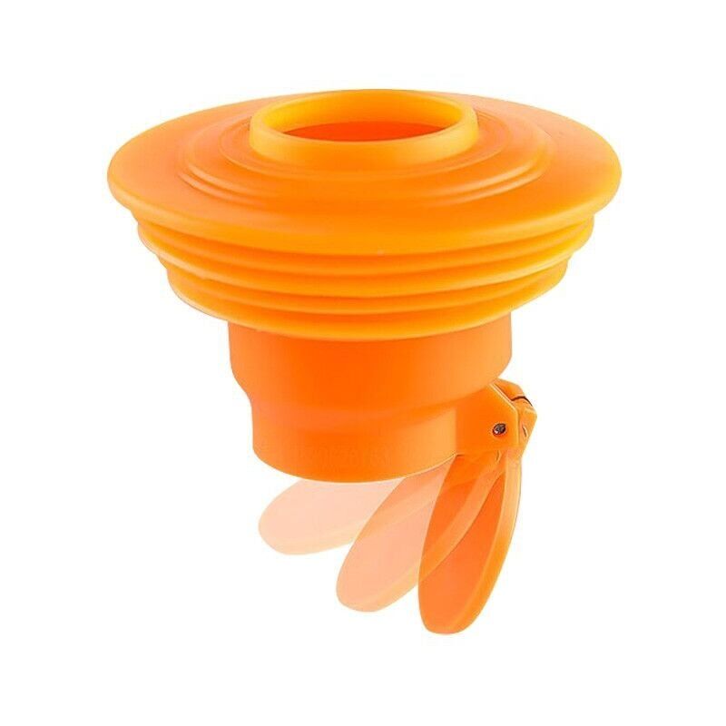 foto del prodotto sigillante per scarichi in silicone, antiriflusso, inibitore di odori per lavatrice, uso domestico