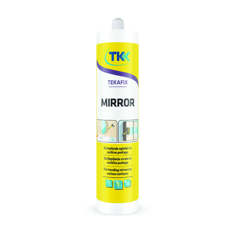 foto del prodotto sigillante per specchi tekafix mirror ml.300 bianco