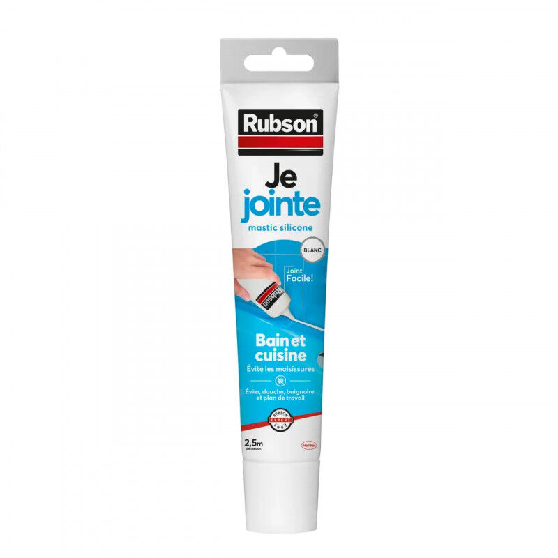 foto del prodotto sigillante siliconico je jointe , bianco, tubo da 50 ml