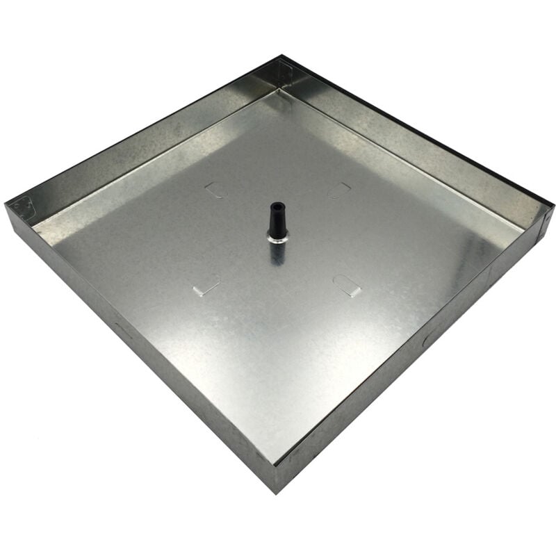 foto del prodotto sigillo zincato leggero con telaio 73 x 73 cm