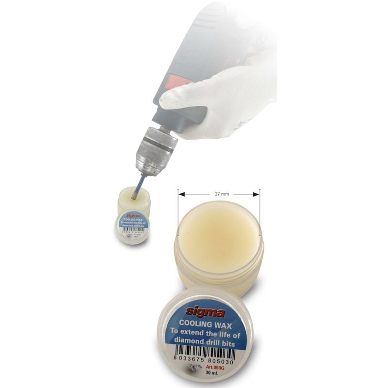 foto del prodotto sigma gel raffreddamento 30ml 53g per frese diamantate foratura a secco