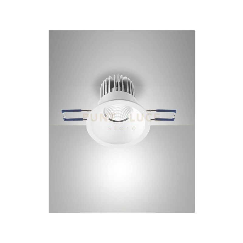 foto del prodotto sigma system incasso cornice tondo arretrato fisso a led 7w 3000k 800lm ip40