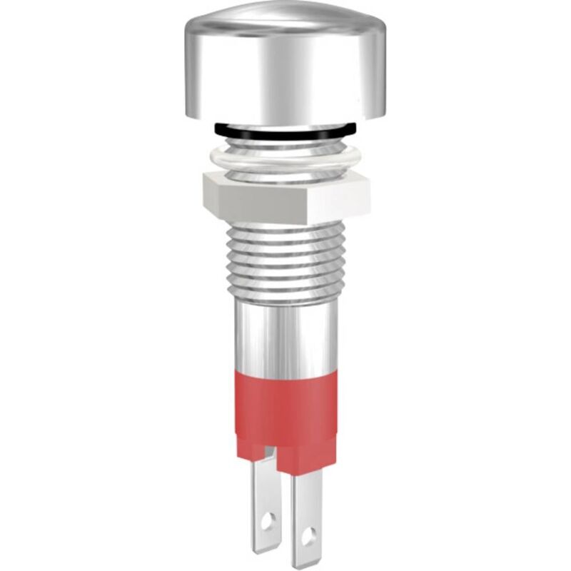 foto del prodotto signal construct smld 08014 luce di segnalazione a led rosso 24 v dc 17 ma 120 mcd