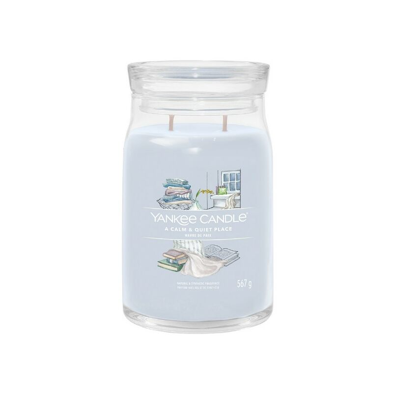 foto del prodotto signature candela in giara grande a calm and quiet place 90 ore yankee candle