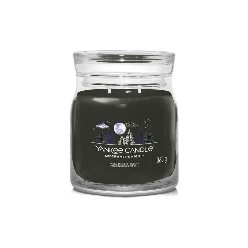 foto del prodotto signature candela in giara media midsummer s night 50 ore yankee candle