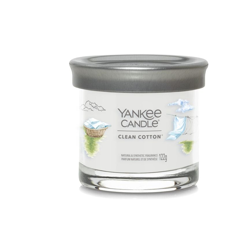 foto del prodotto signature tumbler piccolo clean cotton yankee candle