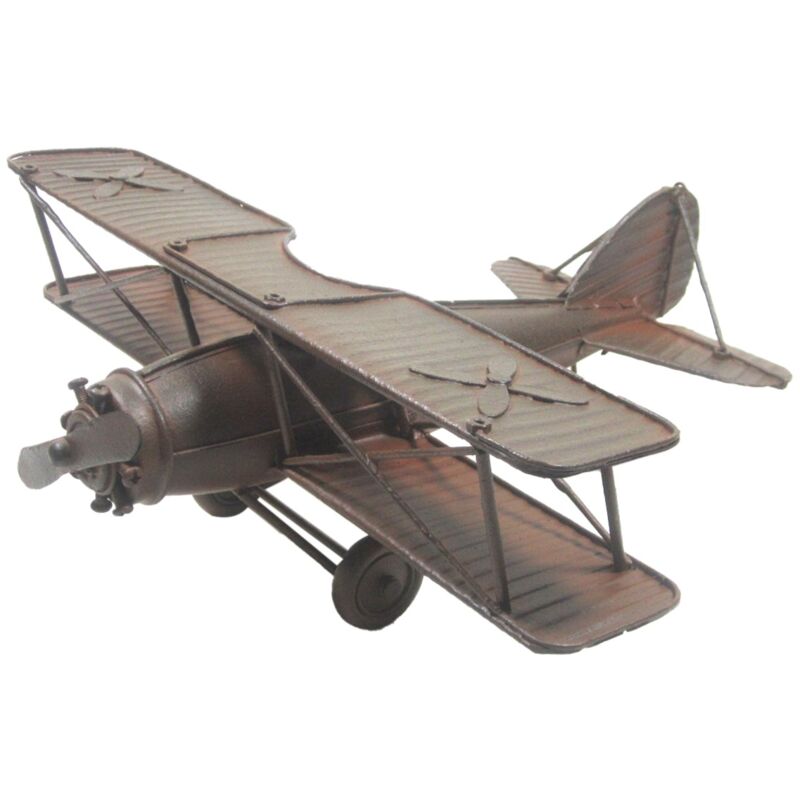 foto del prodotto signes grimalt aereo vintage in metallo per collezionisti e decorazioni, modello di aviazione, regalo perfetto, lungo 27 cm