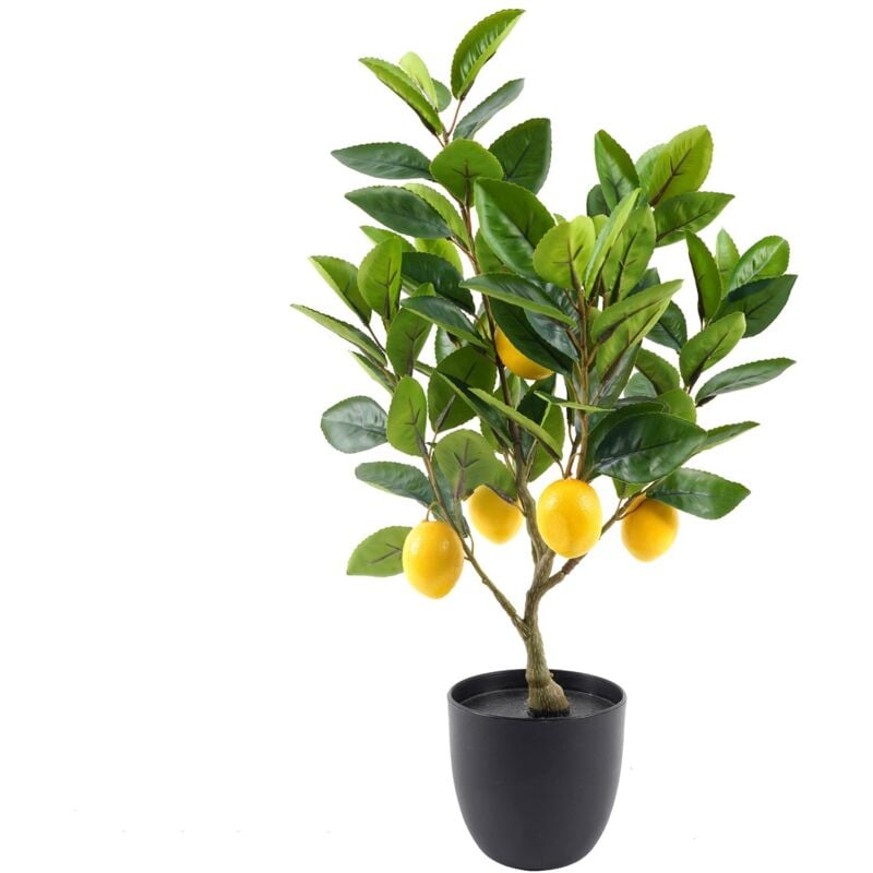 foto del prodotto signes grimalt albero di limone artificiale xs per decorazione, pianta da interno, ideale per regali, giardinaggio e stile di vita naturale