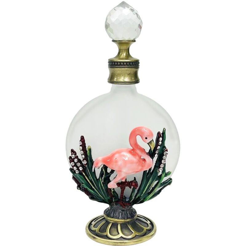 foto del prodotto signes grimalt - bottiglia di profumo in miniatura grigia - 13x7x3 cm