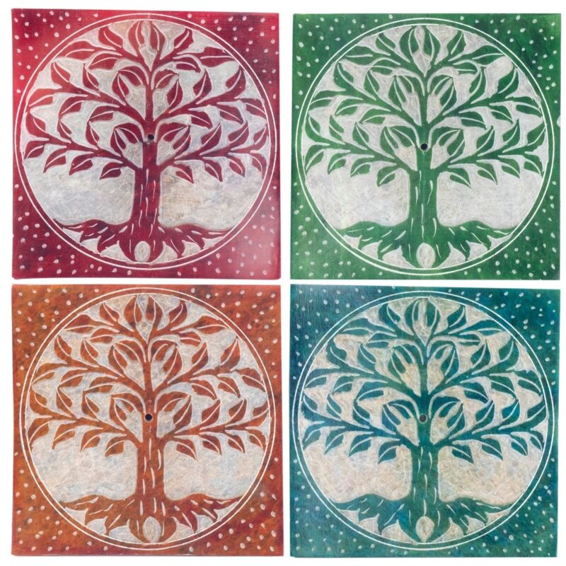 foto del prodotto signes grimalt bruciatore di incenso, vita dell albero, spiritualit , decorazione domestica zen