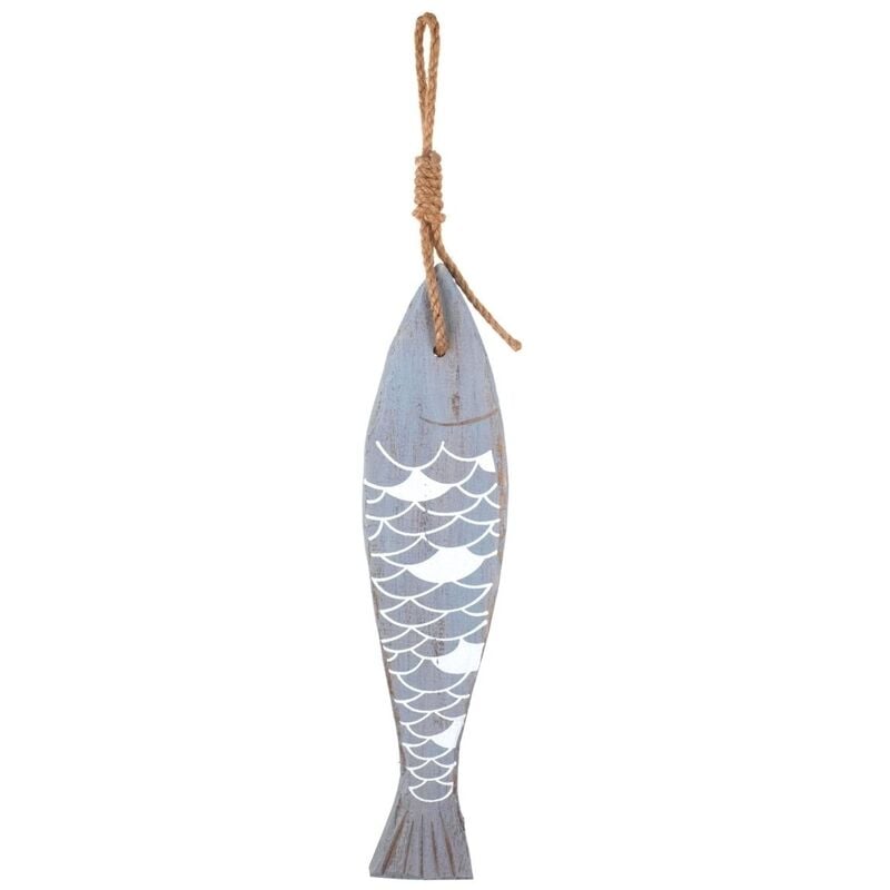 foto del prodotto signes grimalt ciondolo decorativo ornamento di pesce a sospensione blu 2x10x41cm 26163