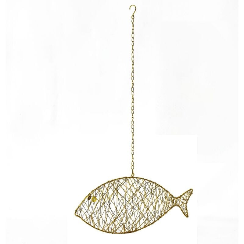 foto del prodotto signes grimalt ciondolo in metallo a pendente beige metal spendant 18x50x8cm