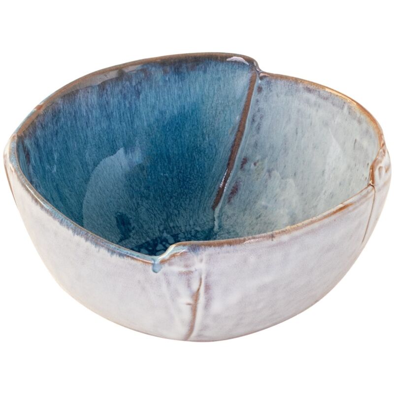 foto del prodotto signes grimalt ciotola in pietra blu boema 6,5x14,5x14,5 cm decorativa e funzionale
