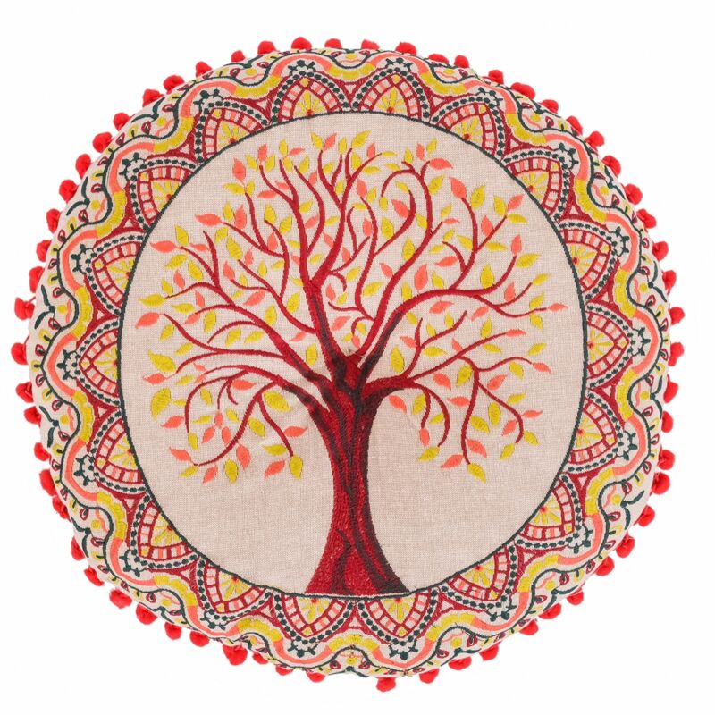 foto del prodotto signes grimalt cuscino albero della vita 40x40cm decorativo design moderno per divano