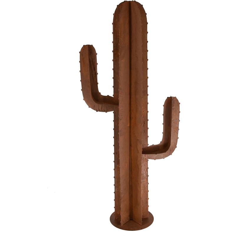 foto del prodotto signes grimalt figura cactus adorna diversi figura marrone 120x50x25cm