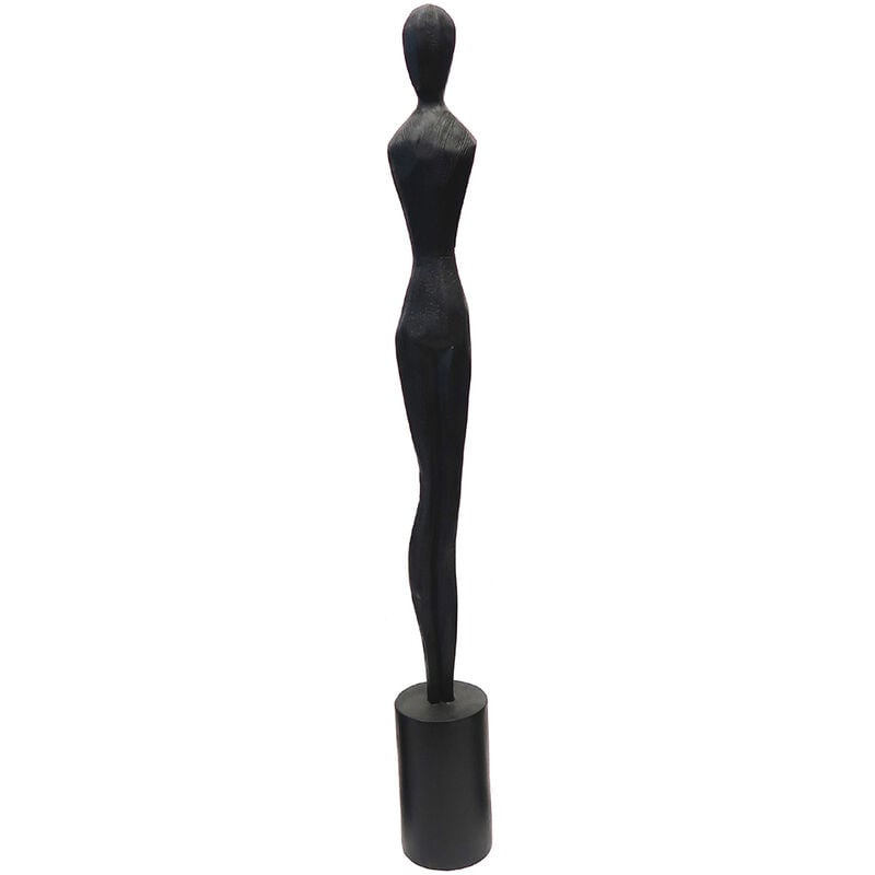 foto del prodotto signes grimalt figura scultura africana diversi figura desktop nera 77x9x9cm