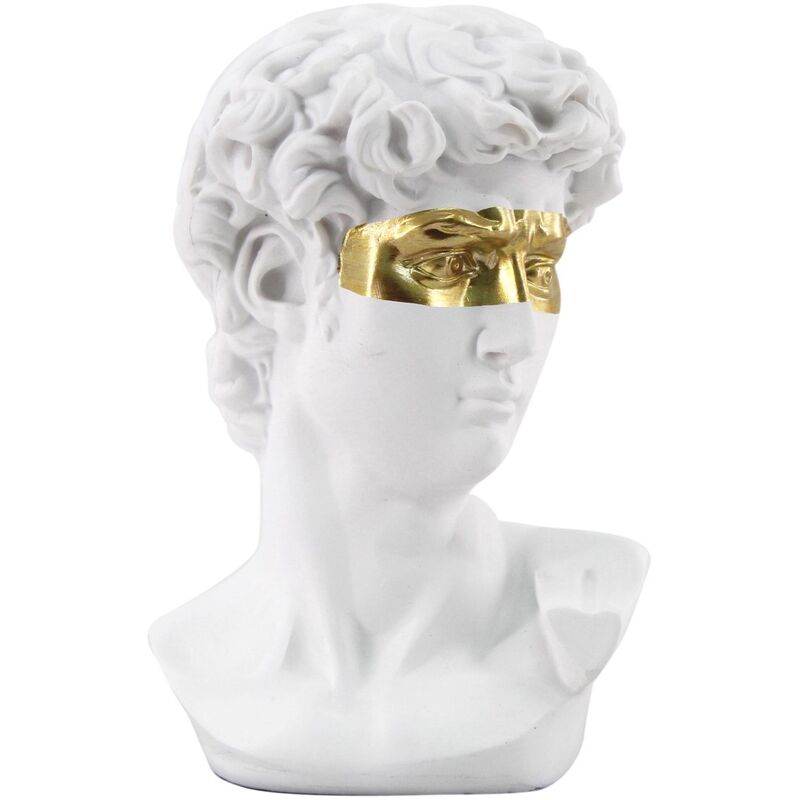 foto del prodotto signes grimalt figure di figura della persona bust david blanco bust diversi bianchi 9x10x15cm 27402