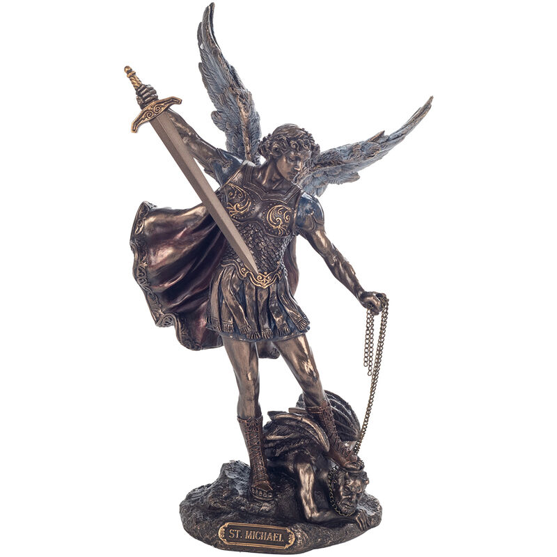 foto del prodotto signes grimalt figure di figura in bronzo san miguel bronze goldo 11x16x28cm 97506