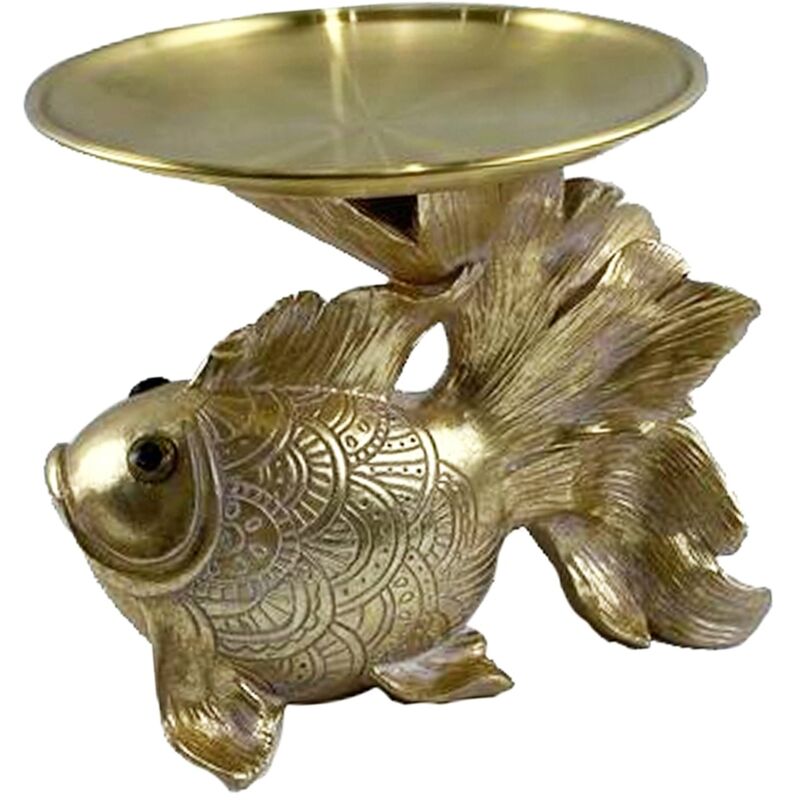 foto del prodotto signes grimalt figure di figura marine pesce adorabile con animali dorati 17x20x18cm 30091