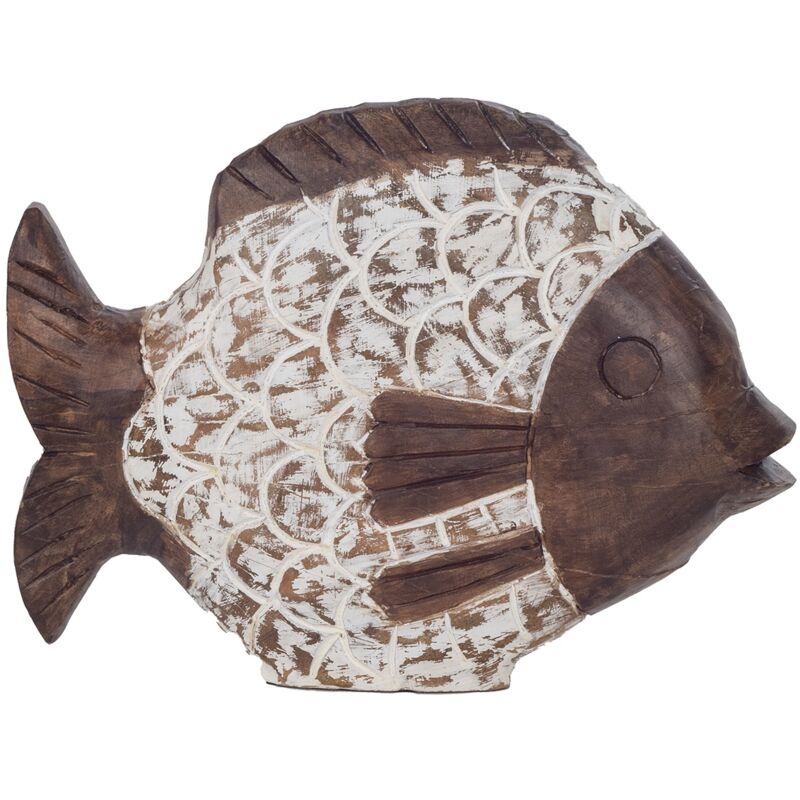 foto del prodotto signes grimalt figure di figura marine pesce marinaio marrone 7x33x23cm 29455