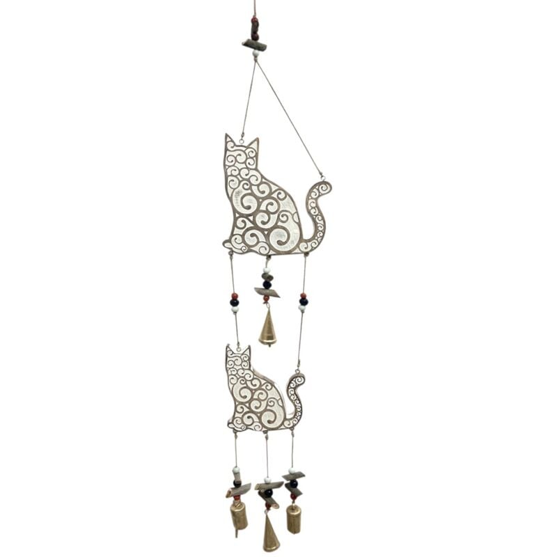 foto del prodotto signes grimalt giostrina decorativa per gatti boh mien per bambini, ciondolo in legno, ideale per la cameretta dei bambini, stile unico e