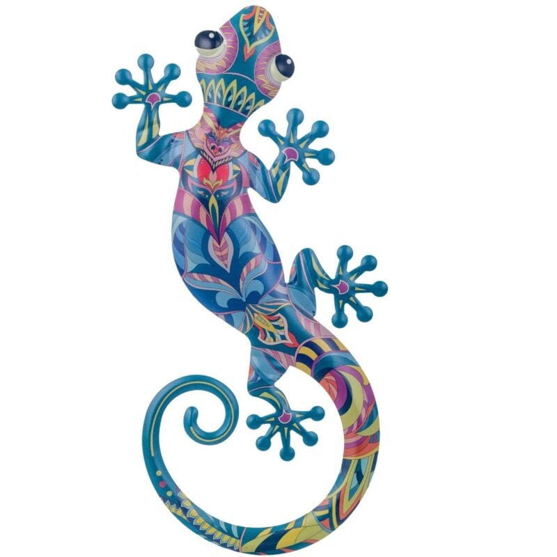 foto del prodotto signes grimalt lagarto jardin figura lucertola blu 30x14x1 cm
