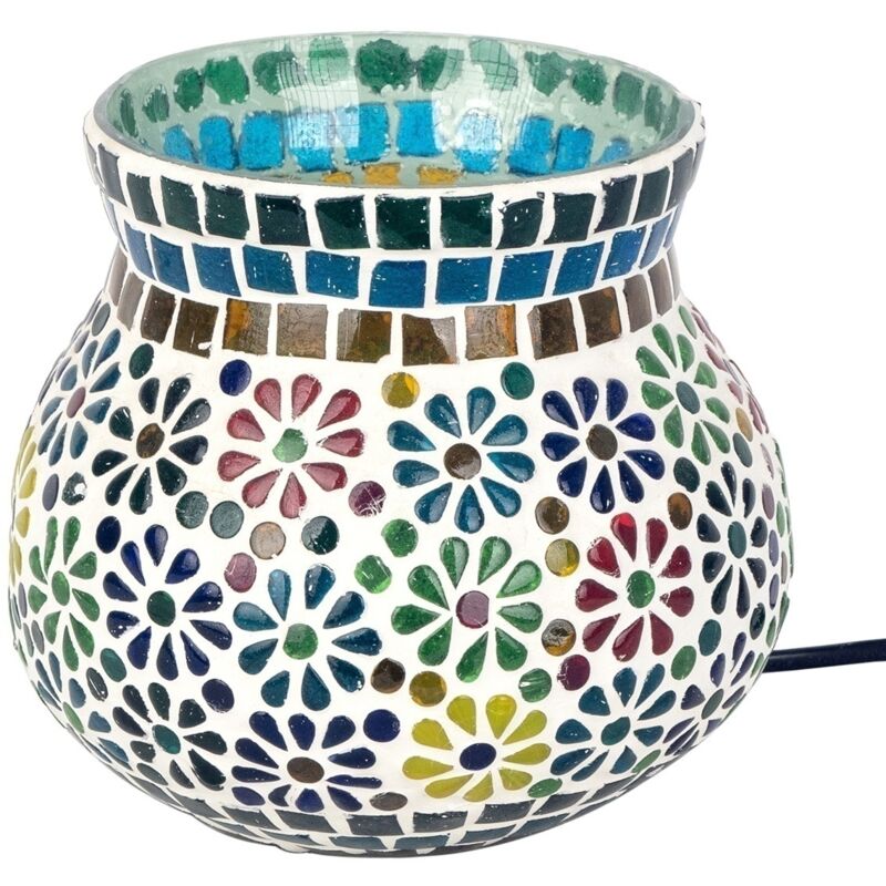 foto del prodotto signes grimalt lampada desktop per mobili lampade marocchine lampade multicolore 16x16x14cm 26343