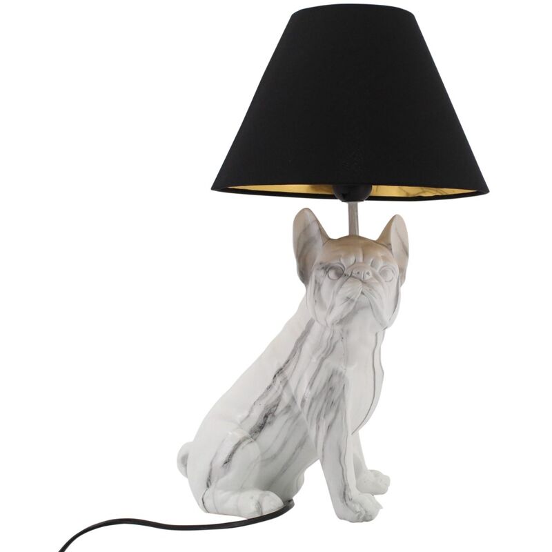 foto del prodotto signes grimalt mobili per lampade a piedi lampade bulldog lampada bianca 25x31x48cm 27420