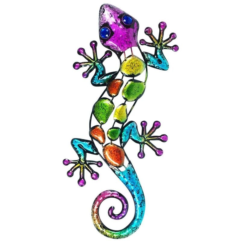 foto del prodotto signes grimalt muro adorno garden multicolore garden lizard wall adorno 20x45x2cm 17770