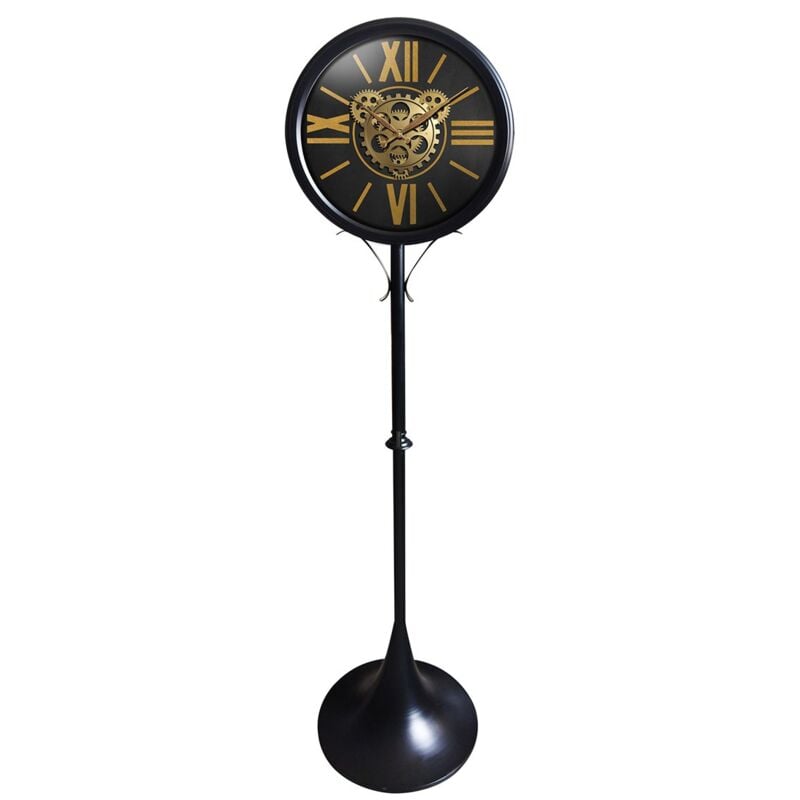 foto del prodotto signes grimalt - orologio da muro adorno orologi decorativi orologi neri 35x35x139cm 29555